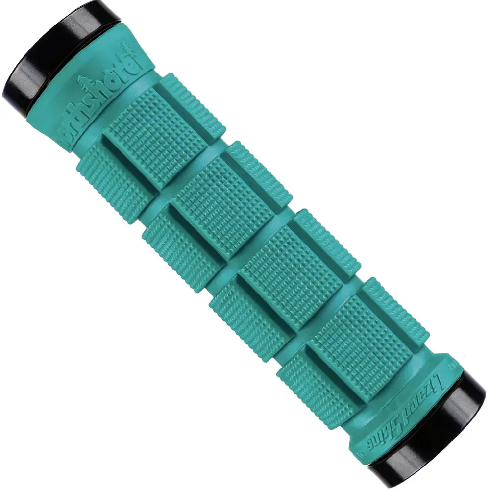 uPRISE Bikes Lizard Skins Northshore Dual Clamp MTB Lock-On Grips - Teal | Price match, 365 day return s, 18-Month Warranty, Finance Available & Free UK Delivery